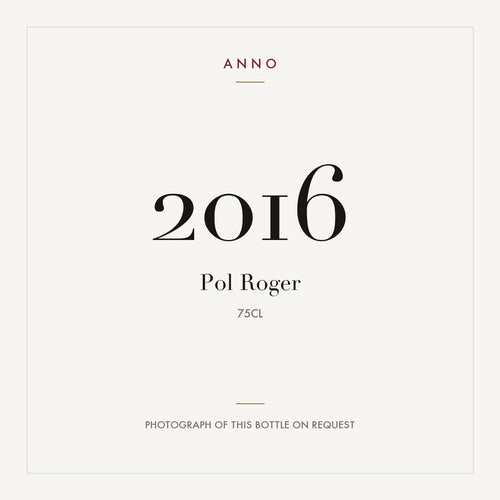 Pol Roger Champagne 2016 AOC 0,75l