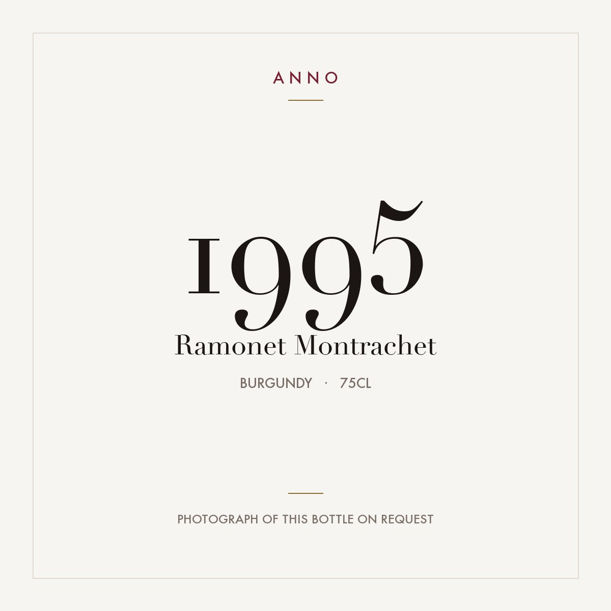 Ramonet Montrachet Grand Cru 1995 AOC 0,75l