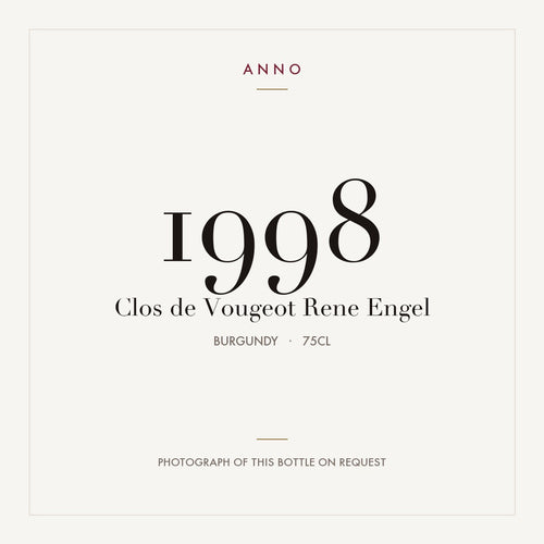 Rene Engel Clos de Vougeot Grand Cru 1998 AOC 0,75l
