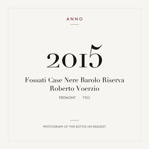 Roberto Voerzio Barolo Riserva Fossati Case Nere 2015 DOCG 0,75l