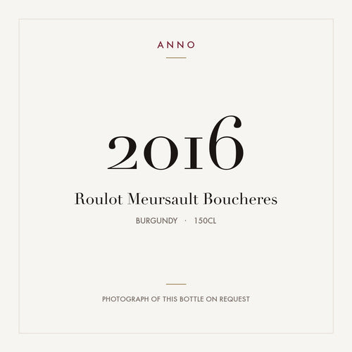 Roulot Meursault Boucheres 2016 1,5l