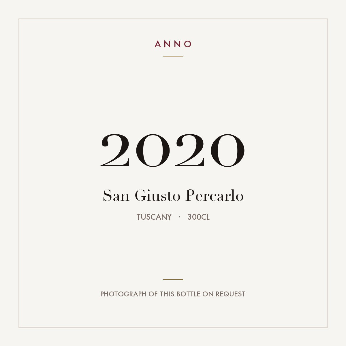 San Giusto Percarlo 2020 3l