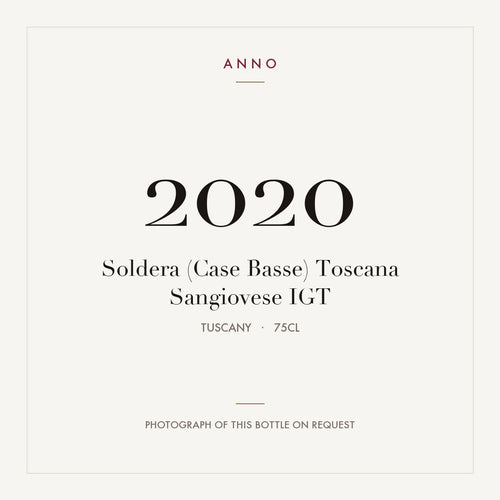 Soldera (Case Basse) Toscana Sangiovese 2020 IGT 0,75l