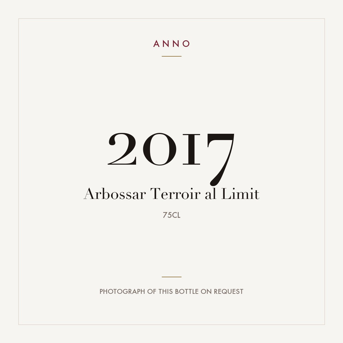 Terroir al Limit Arbossar Priorat 2017 DOCa 0,75l