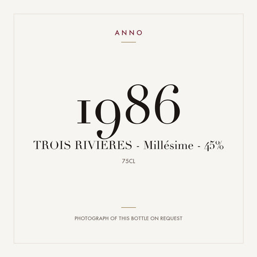 Trois Rivieres 1986 0,75l