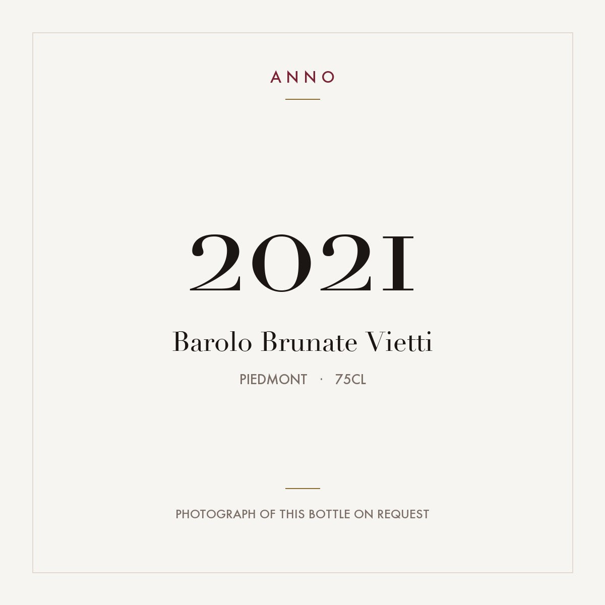 Vietti Barolo Brunate 2021 DOCG 0,75l