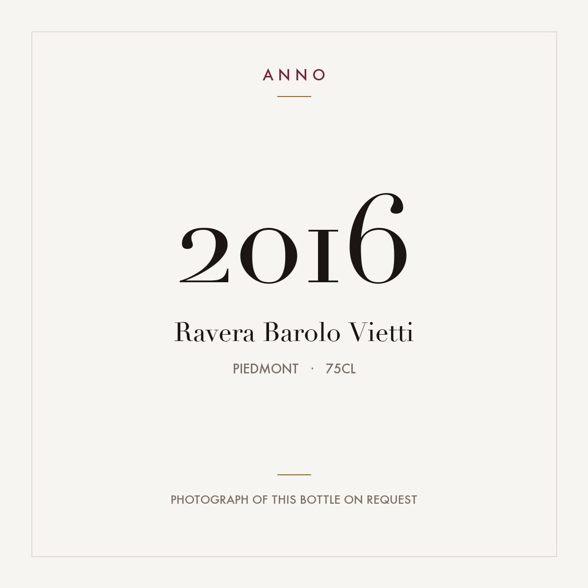 Vietti Barolo Ravera 2016 DOCG 0,75l