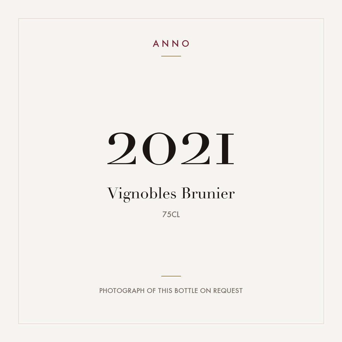 Vignobles Brunier Piedlong Chateauneuf-du-Pape 2021 0,75l