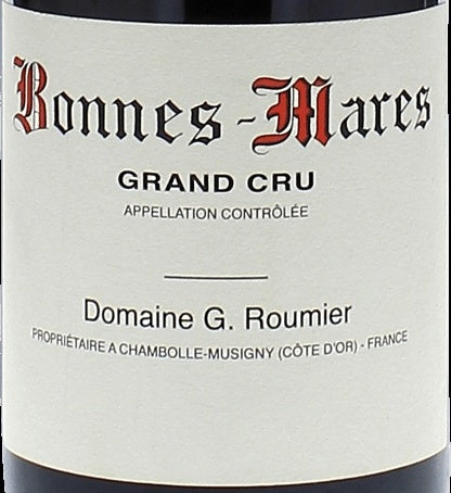 Domaine Georges Roumier Bonnes-Mares Grand Cru 2020 AOC 0,75l — wijnetiket, illustratieve afbeelding