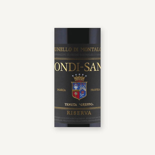 Biondi Santi Brunello di Montalcino 1977 0,75l — rótulo do vinho