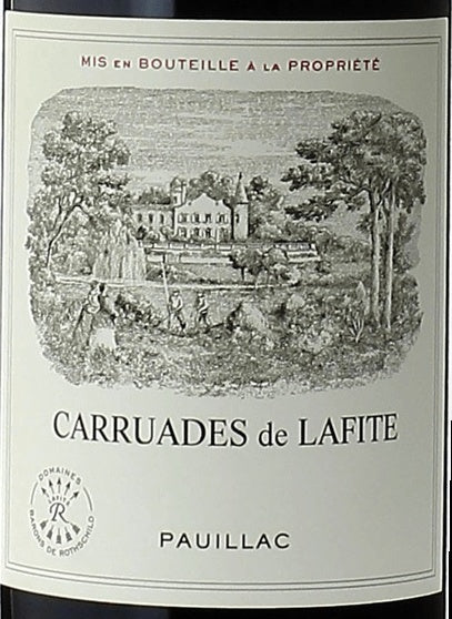 Carruades de Lafite Pauillac 2000 AOC 1,5l — étiquette du vin, image indicative