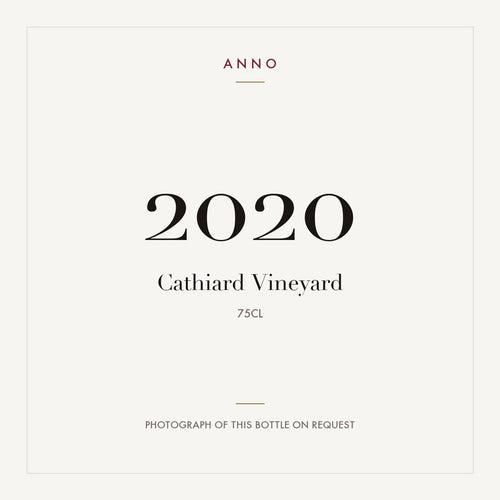 Cathiard Vineyard Napa Valley 2020 0,75l — ANNO 年份卡；實際酒瓶照片可應要求提供