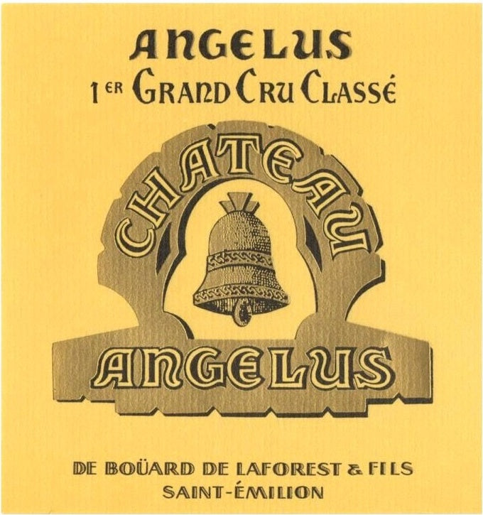 Chateau Angelus Saint-Emilion Grand Cru 2006 AOC 0,75l — ワインラベル（参考画像）