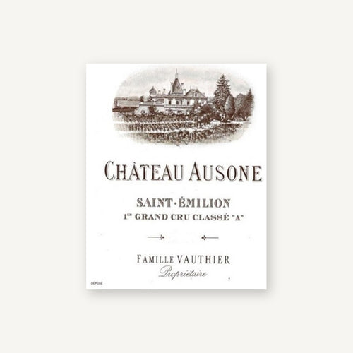 Chateau Ausone Saint-Emilion 1969 AOC 0,75l — 酒標