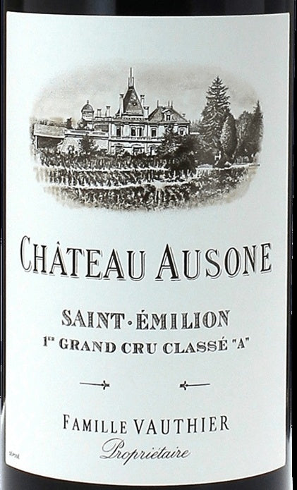 Chateau Ausone Saint-Emilion 2019 AOC 0,75l — étiquette du vin, image indicative