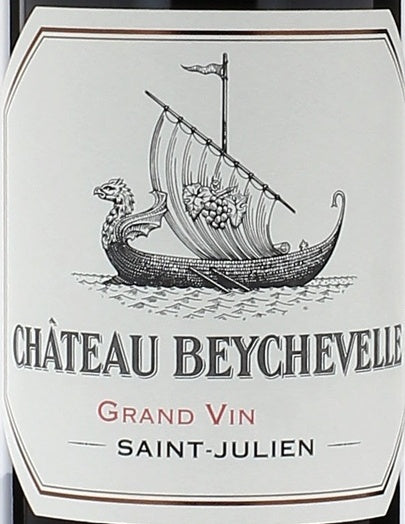 Chateau Beychevelle Saint-Julien 2015 AOC 0,75l — étiquette du vin, image indicative