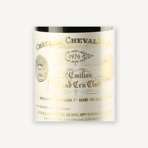 Chateau Cheval Blanc Saint-Emilion 1976 AOC 0,75l — wine label