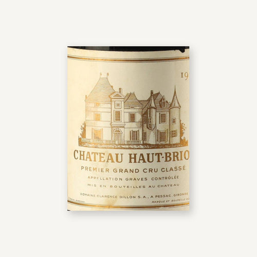 Chateau Haut-Brion Graves 1964 AOC 0,75l — etichetta del vino