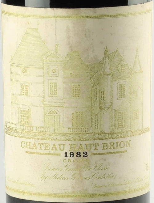 Chateau Haut-Brion Graves 1982 AOC 0,75l — wine label
