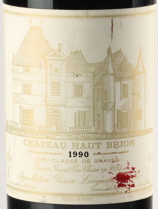 Chateau Haut-Brion Pessac-Leognan 1990 AOC — wine label