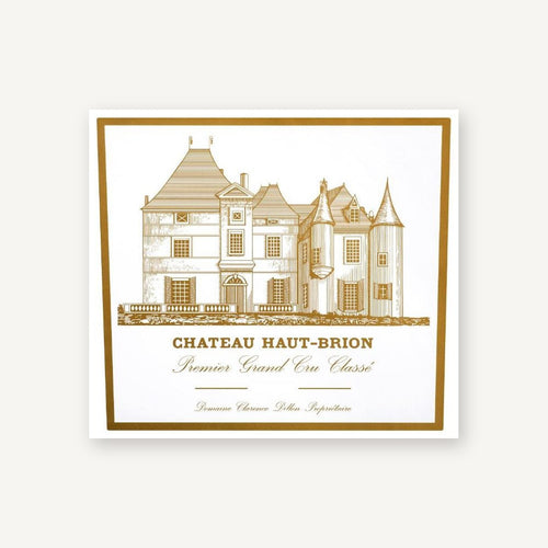 Chateau Haut-Brion Pessac-Leognan 2004 AOC 0,75l — vinetiket, illustrativt billede
