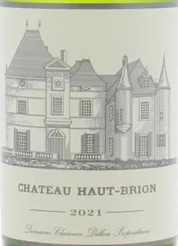 Chateau Haut-Brion Pessac-Leognan Blanc 2021 AOC — wine label