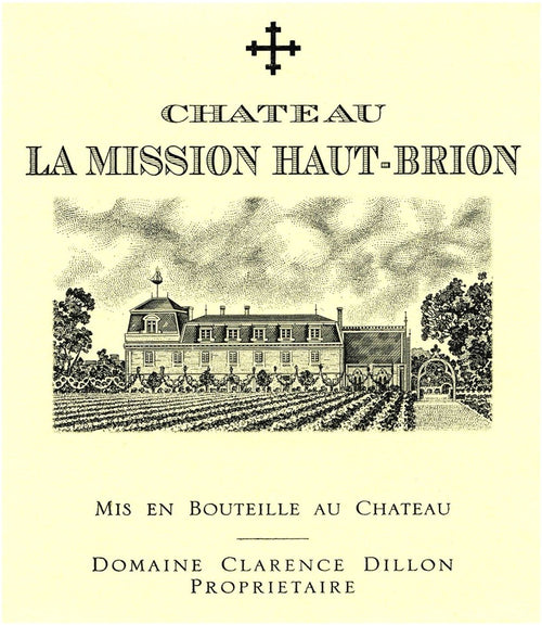 Chateau La Mission Haut-Brion Pessac-Leognan 1994 AOC 0,75l — Weinetikett, Beispielbild