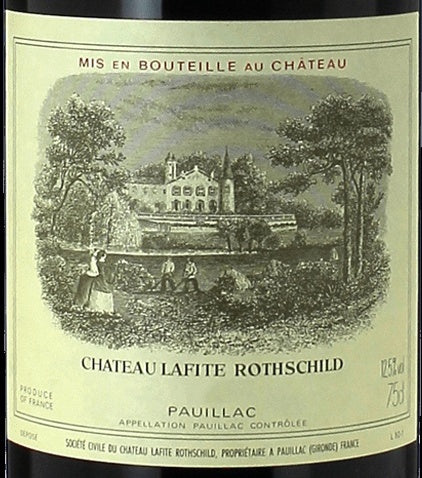 Chateau Lafite Rothschild Pauillac 2005 AOC — wijnetiket