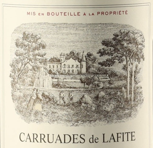 Chateau Lafite Rothschild Carruades de Lafite Pauillac 2001 AOC 0,75l — ワインラベル（参考画像）