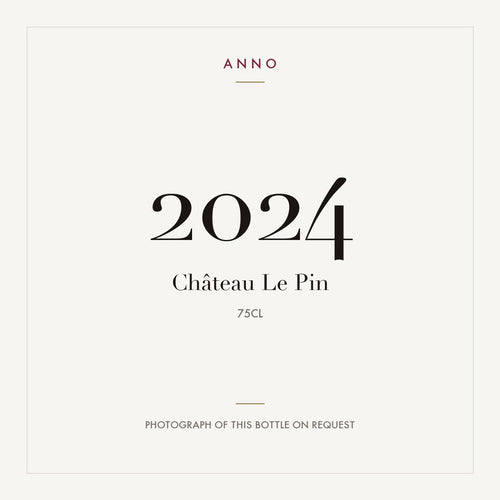 Chateau Le Pin Pomerol 2024 AOC 0,75l — ANNO vintage card; photograph of the actual bottle available on request