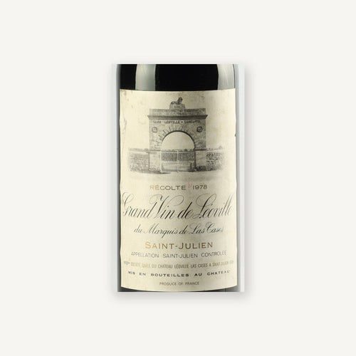 Chateau Leoville Las Cases Saint-Julien 1978 AOC 0,75l — wine label
