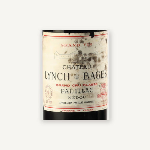 Chateau Lynch-Bages Pauillac 1973 AOC 0,75l — 酒標