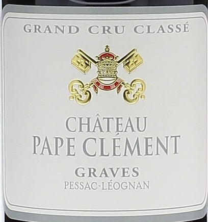 Chateau Pape Clement Pessac-Leognan 2006 AOC 0,75l — etichetta del vino, immagine indicativa