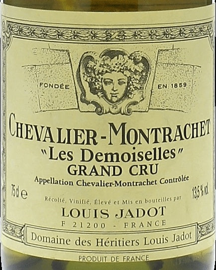 Louis Jadot Chevalier-Montrachet Grand Cru Les Demoiselles 2024 AOC 0,75l — этикетка вина, иллюстративное изображение