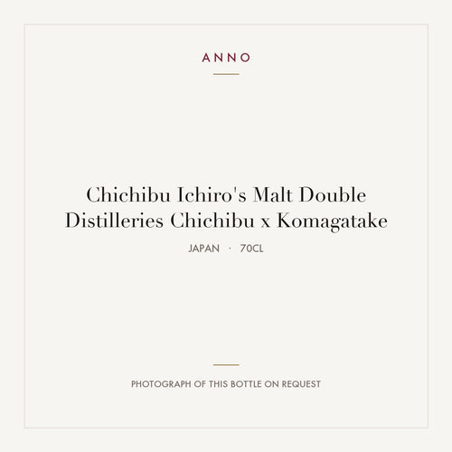 Chichibu Ichiro's Malt Double Distilleries Chichibu x Komagatake 2021 0,7l from Japan — ANNO vintage card; photograph of the actual bottle available on request