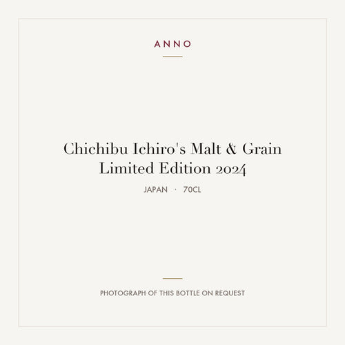 Chichibu Ichiro's Malt & Grain Limited Edition 2024 0,7l from Japan — ANNO vintage card; photograph of the actual bottle available on request