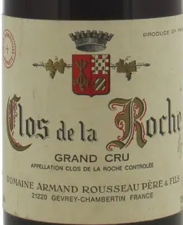 Armand Rousseau Clos de la Roche Grand Cru 1994 AOC 0,75l — ワインラベル