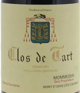 Mommessin Clos de Tart Grand Cru 2000 AOC 0,75l — wine label