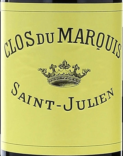 Clos du Marquis Saint-Julien 2004 AOC 0,75l — etiqueta del vino, imagen ilustrativa