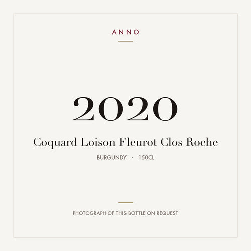 Coquard Loison Fleurot Clos Roche 2020 1,5l — ANNO vintage card; photograph of the actual bottle available on request