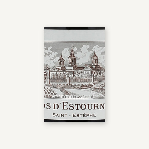 Cos d'Estournel Saint-Estephe 2020 AOC 6l — Weinetikett, Beispielbild