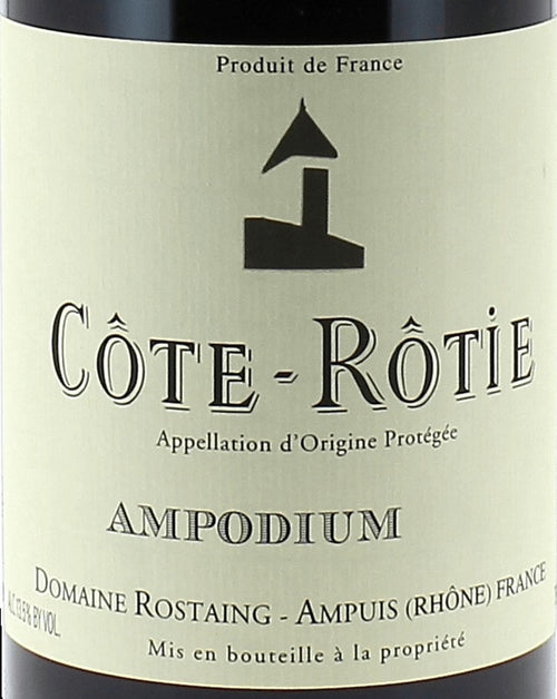 Domaine Rostaing Cote-Rotie Ampodium 2021 AOC 0,75l from Rhône — ANNO vintage card; photograph of the actual bottle available on request