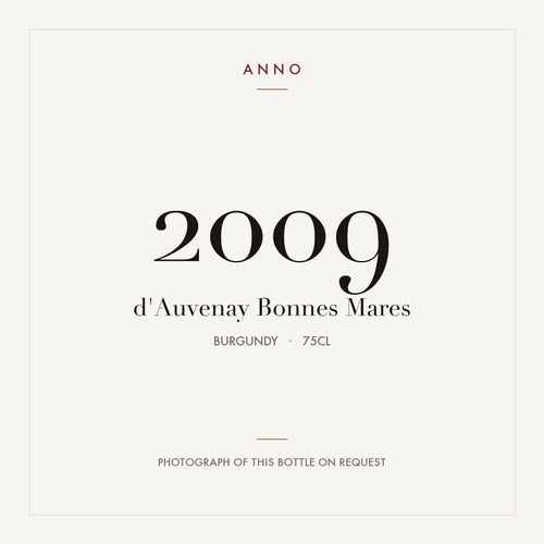 d'Auvenay Bonnes Mares 2009 0,75l
