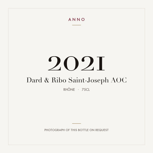 Dard & Ribo Saint-Joseph 2021 AOC 0,75l, 隆河 — ANNO 年份卡；實際酒瓶照片可應要求提供