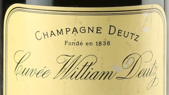 Deutz Cuvee William Deutz Champagne 1995 AOC 0,75l — этикетка вина, иллюстративное изображение