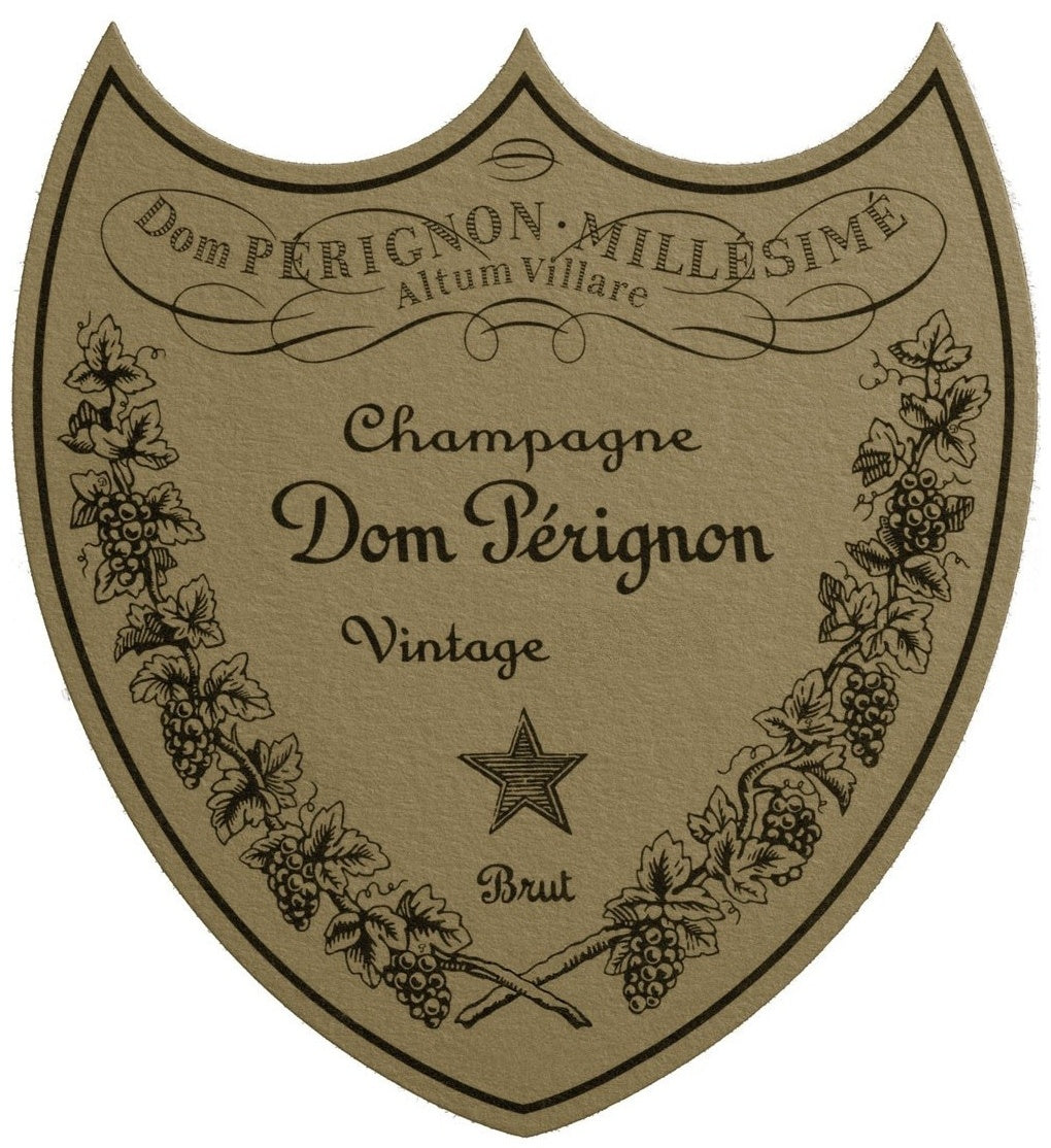 Dom Perignon Champagne 1975 AOC 0,75l — ワインラベル（参考画像）