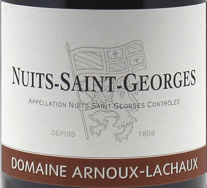 Domaine Arnoux-Lachaux Nuits-Saint-Georges 2020 AOC 0,75l — rótulo do vinho, imagem ilustrativa