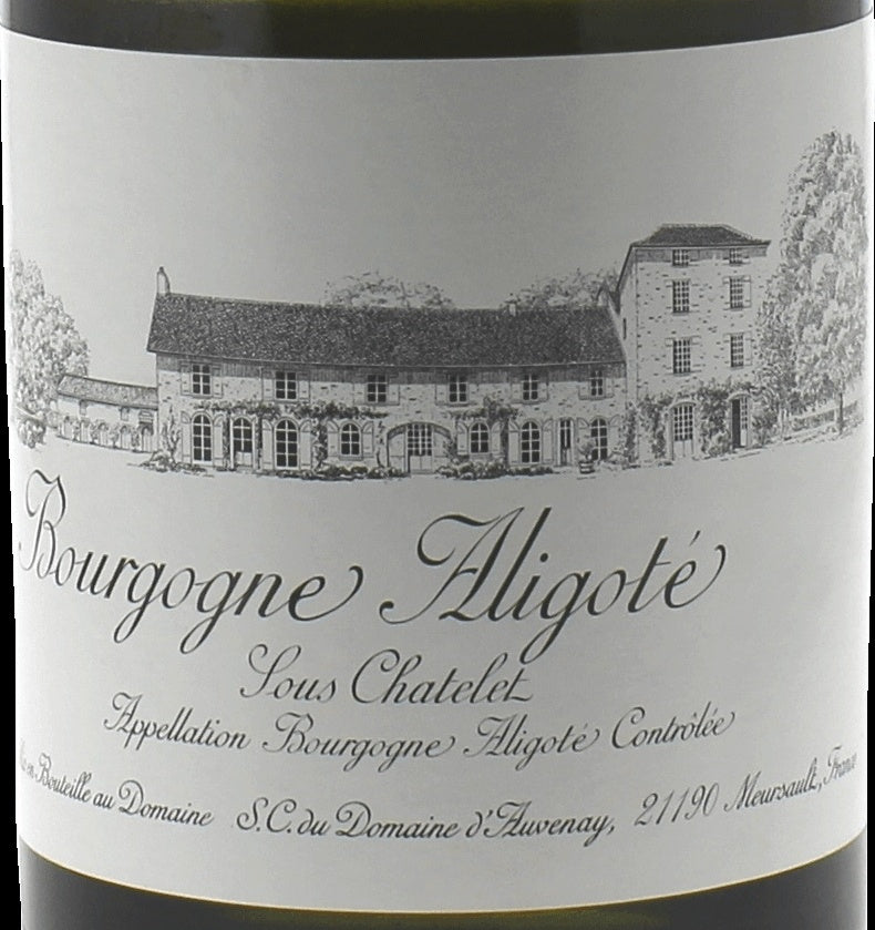 Domaine d'Auvenay Bourgogne Aligote Sous Chatelet 2007 AOC 0,75l — wine label, illustrative image