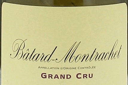 Domaine de la Vougeraie Batard-Montrachet Grand Cru 2022 AOC 0,75l — wine label, illustrative image