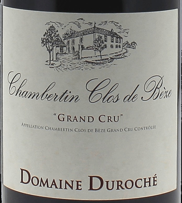 Domaine Duroche Chambertin-Clos de Beze Grand Cru 2021 AOC 0,75l — etiqueta del vino, imagen ilustrativa